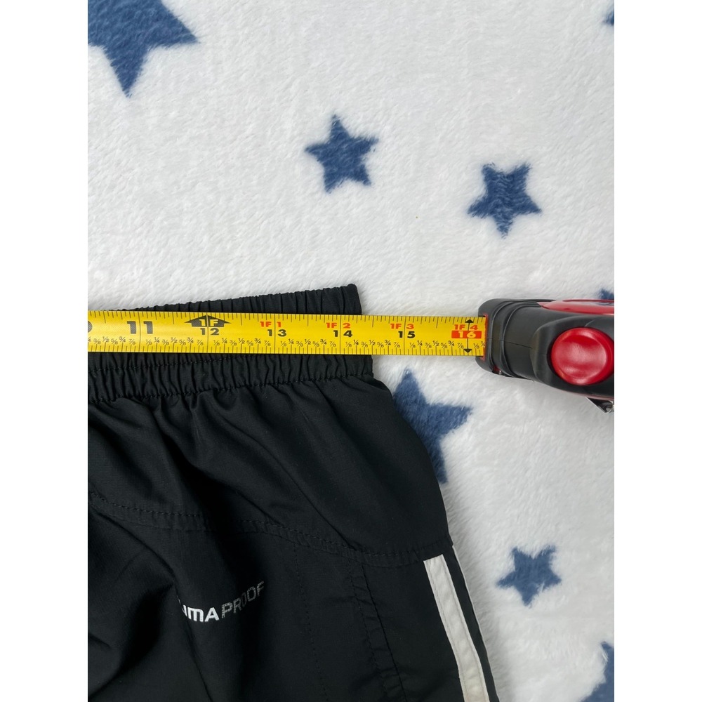 Adidas Track Pants Mens Small Black 3 Stripe Clima365 Athletic - Picture 8 of 9